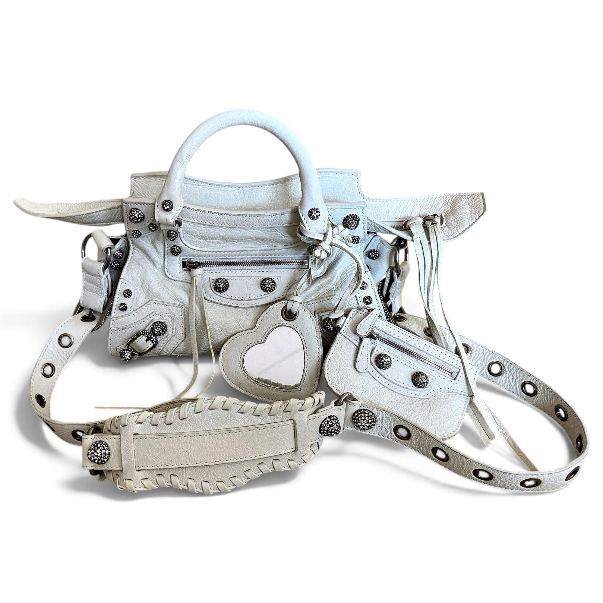 Neo Cagole City leather handbag