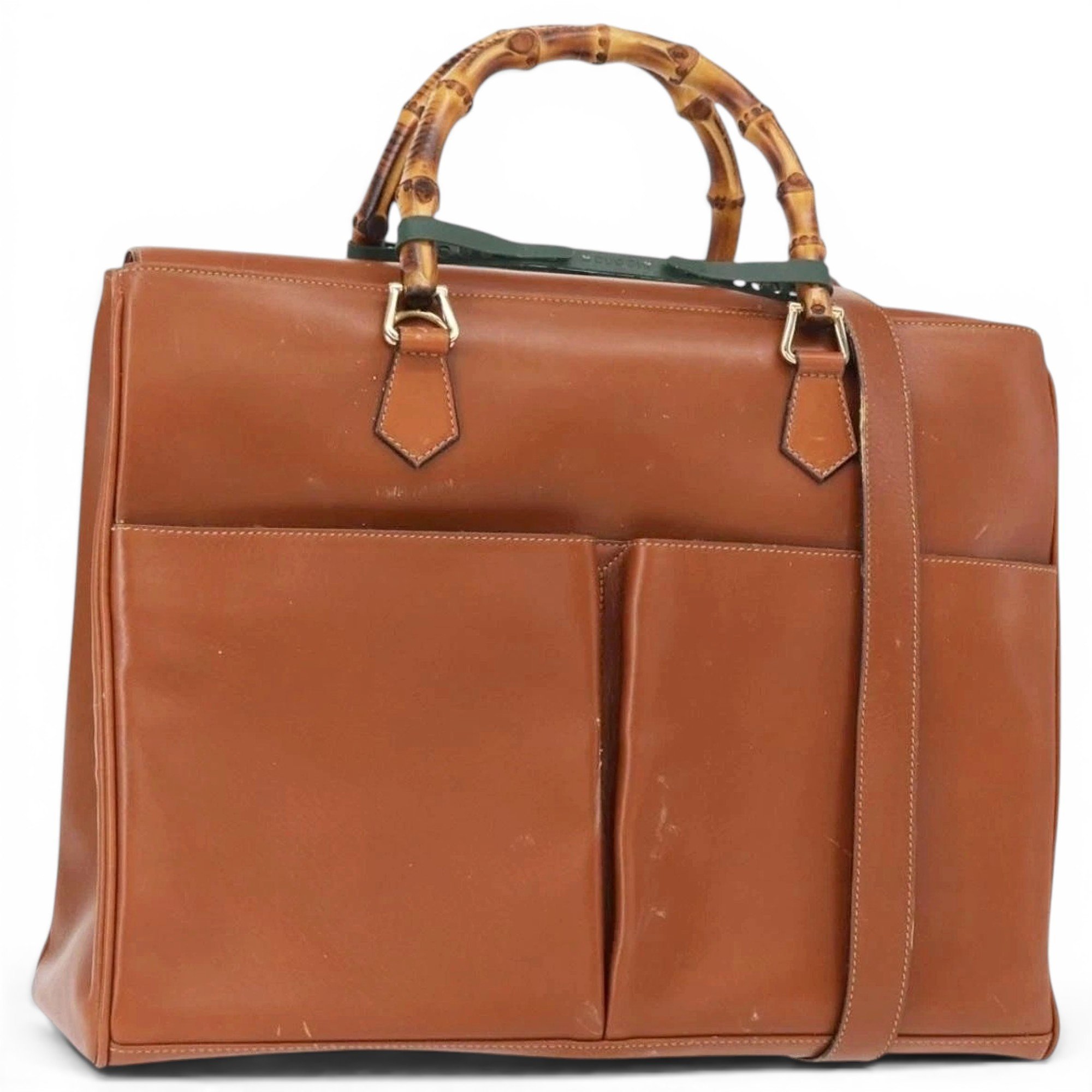 Leather handbag