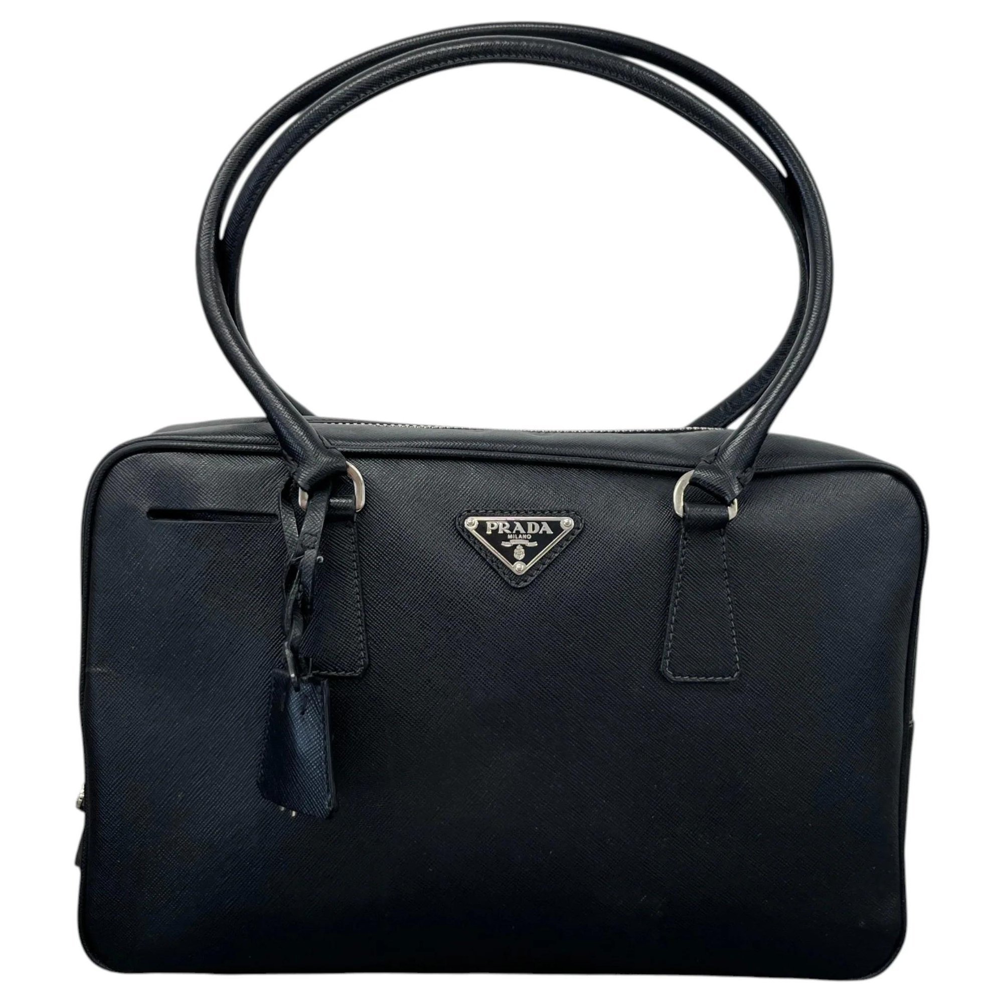 Leather handbag