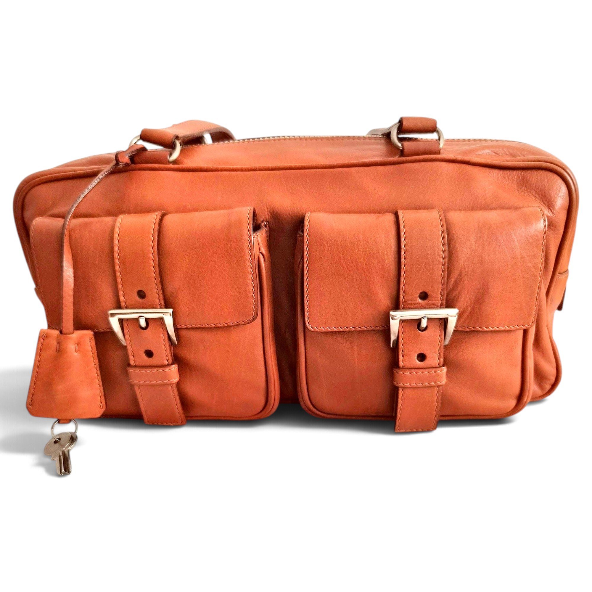 Leather handbag