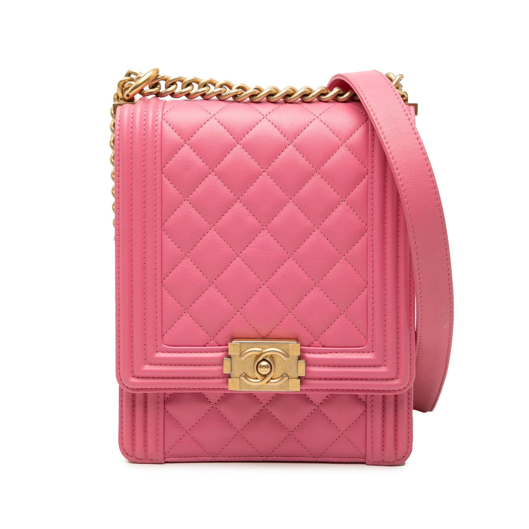 Boy leather crossbody bag