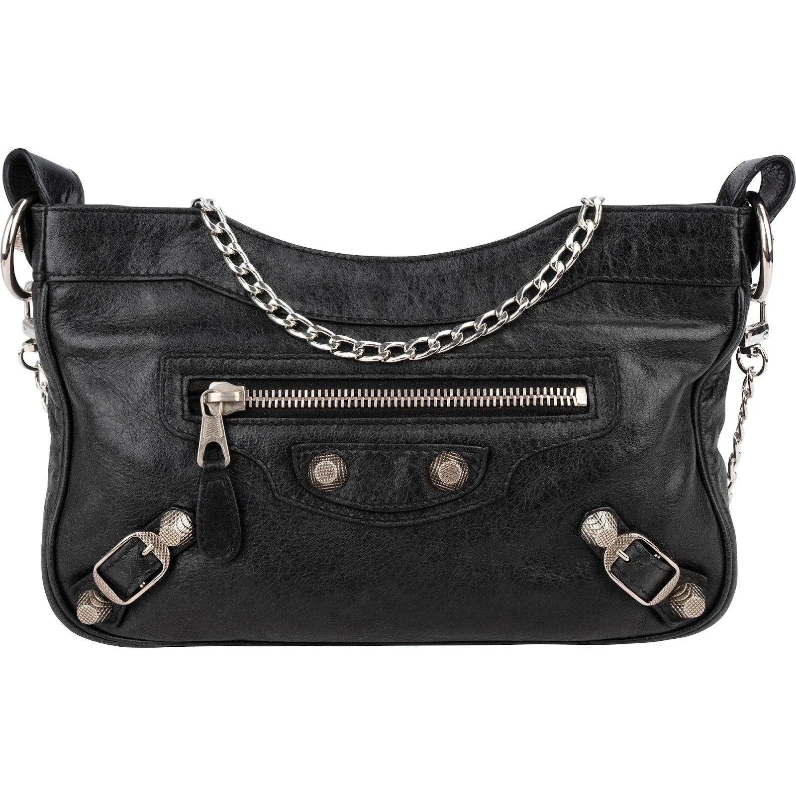 City leather crossbody bag