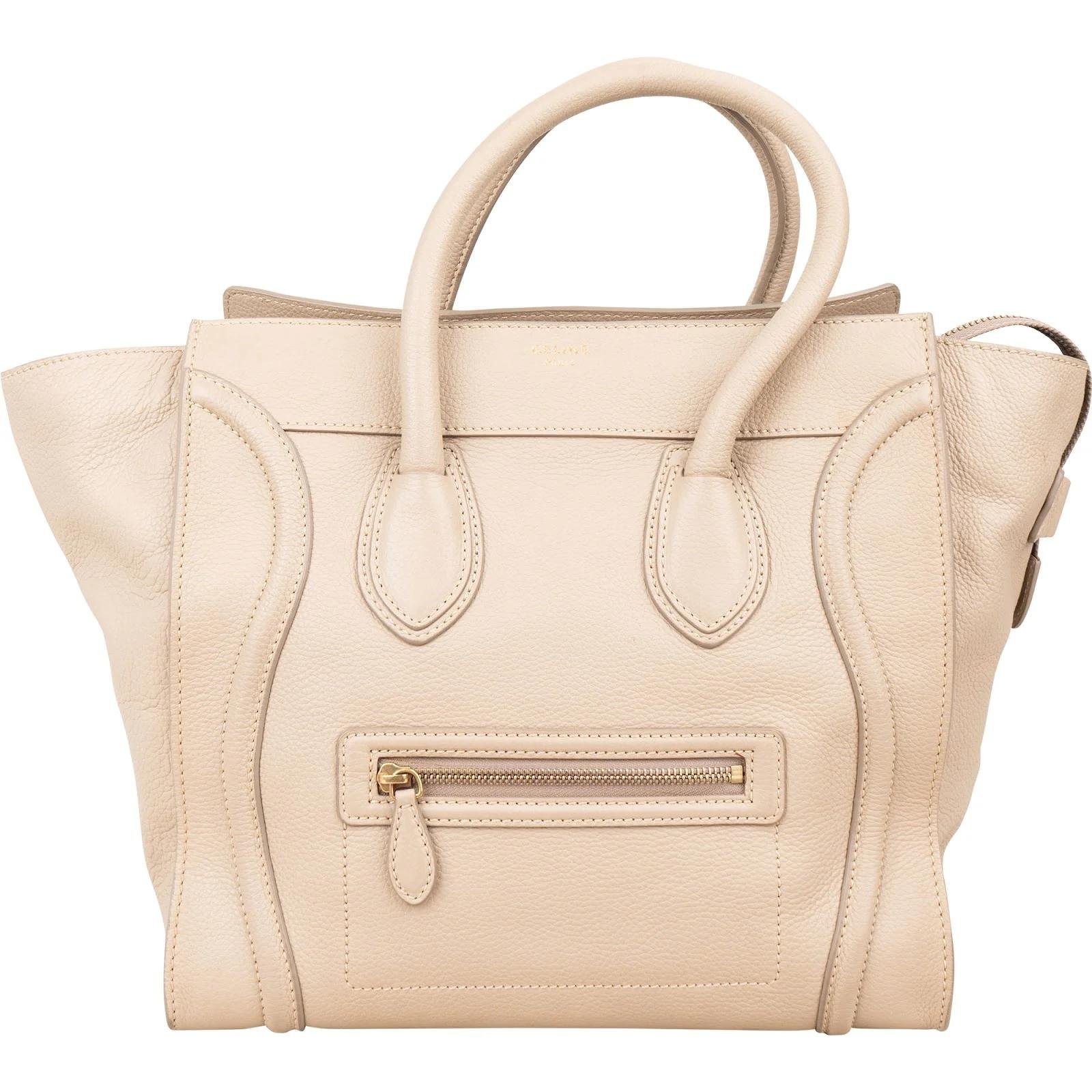 Luggage leather handbag