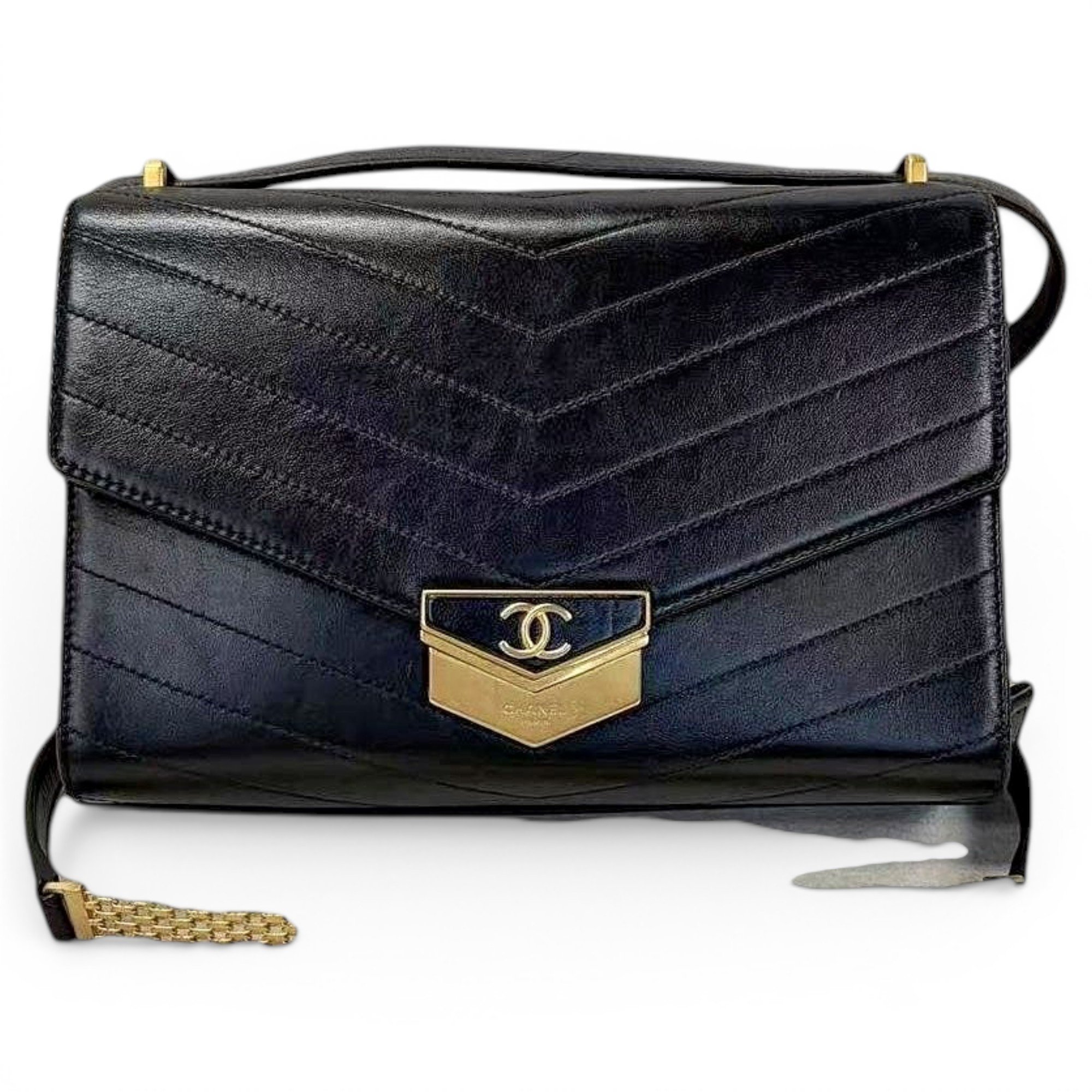 2.55 leather handbag