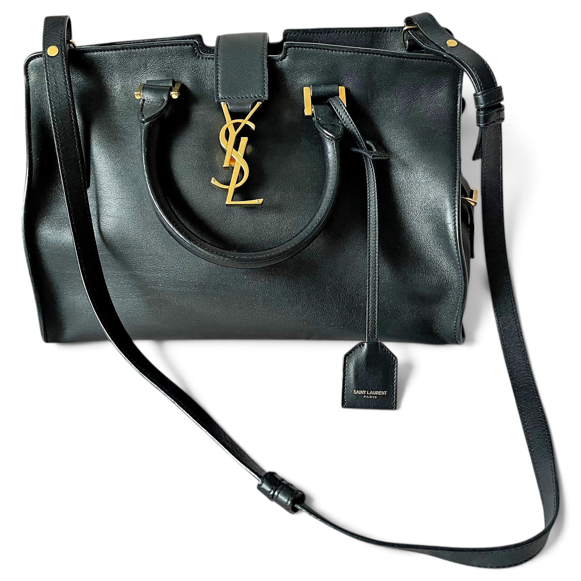 Monogram Cabas leather handbag