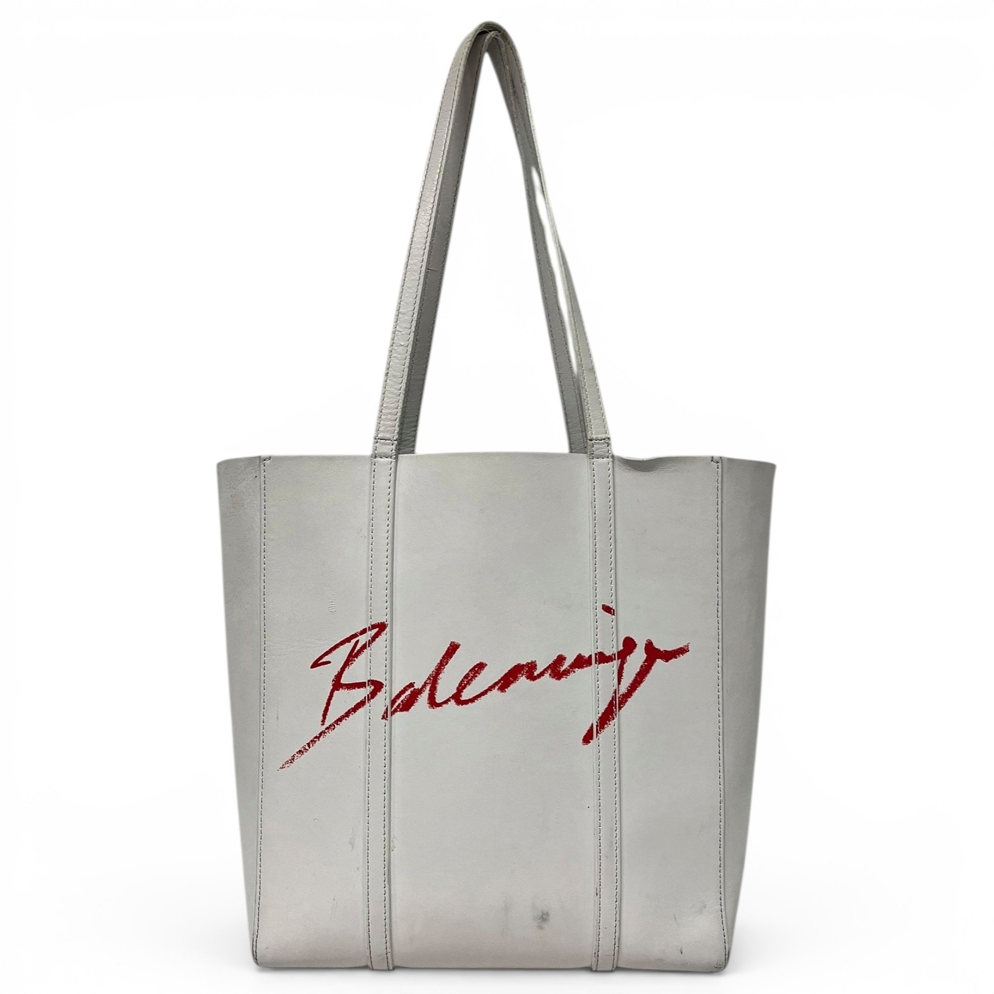 Leather tote