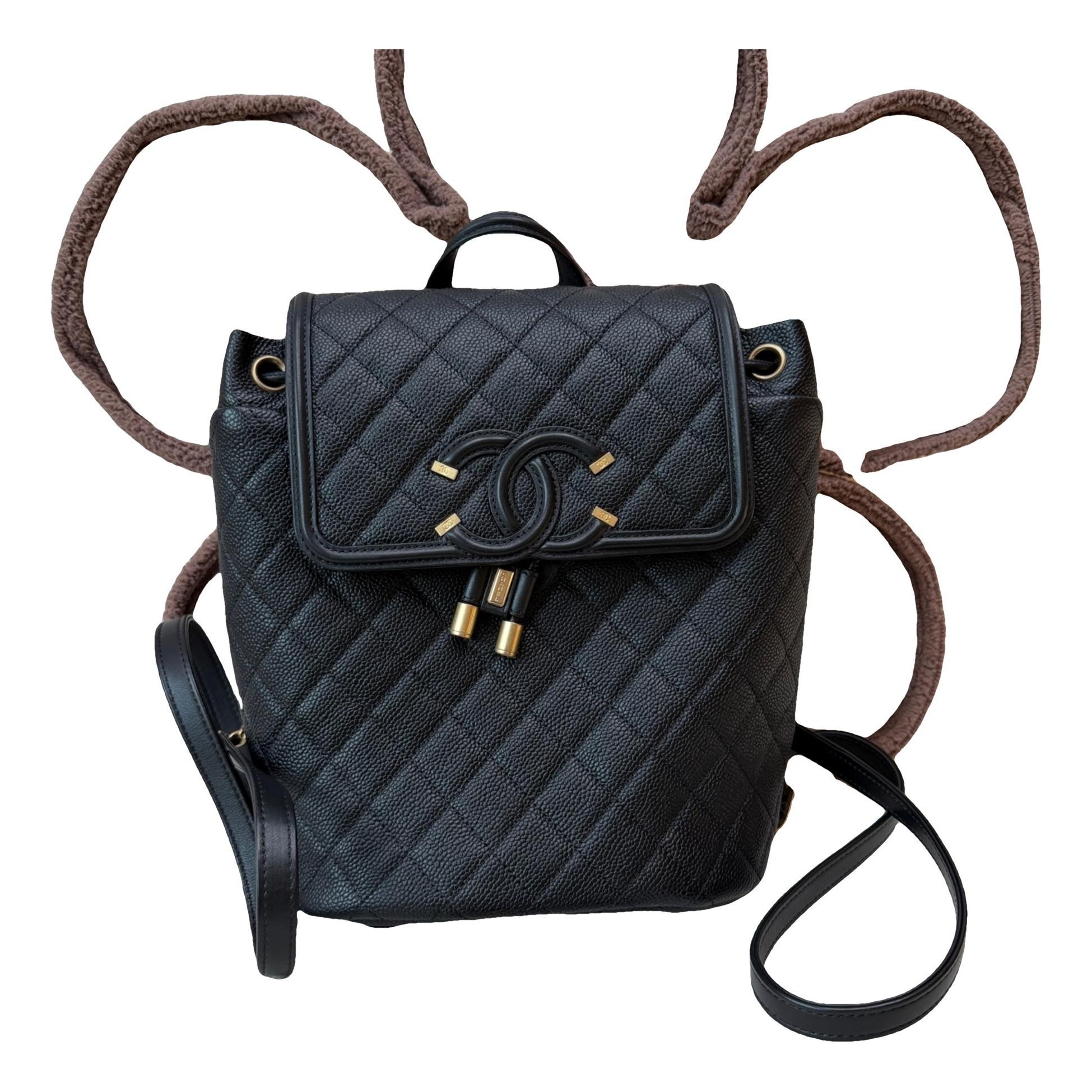 Mountain leather backpack