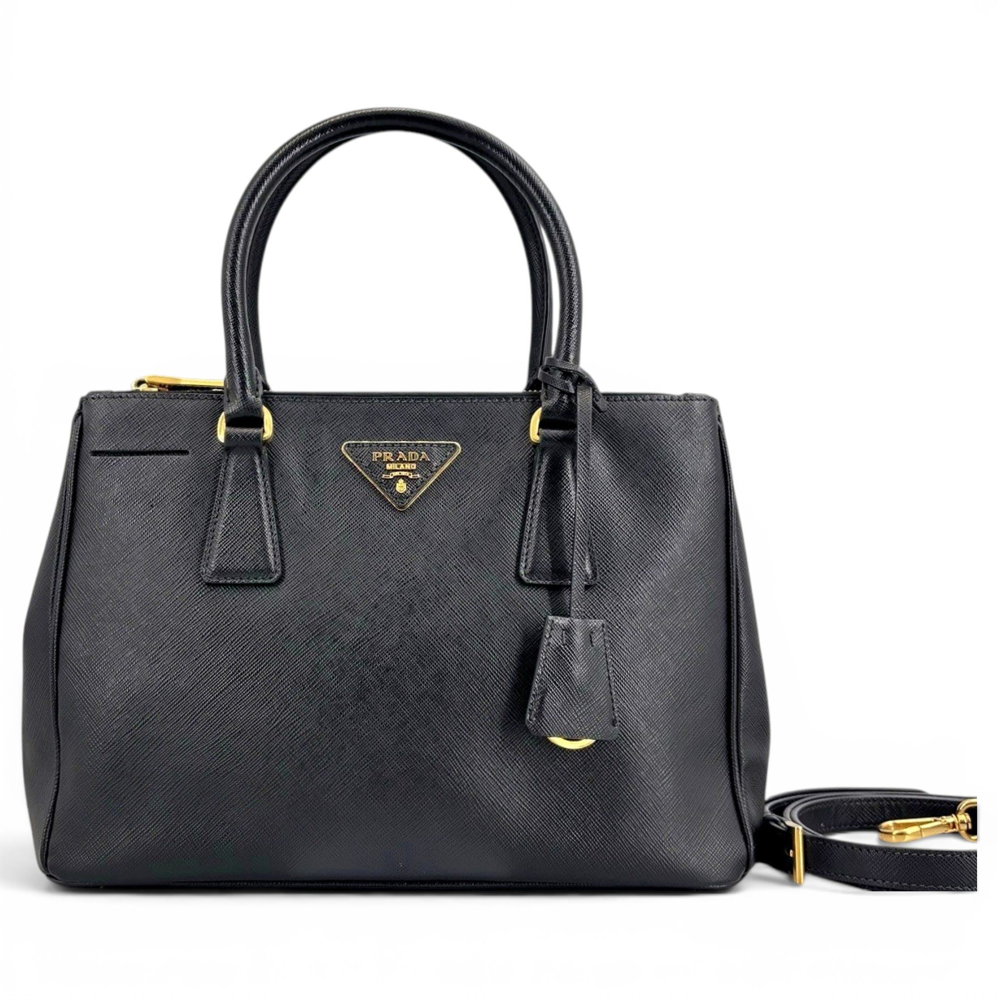 Galleria leather handbag
