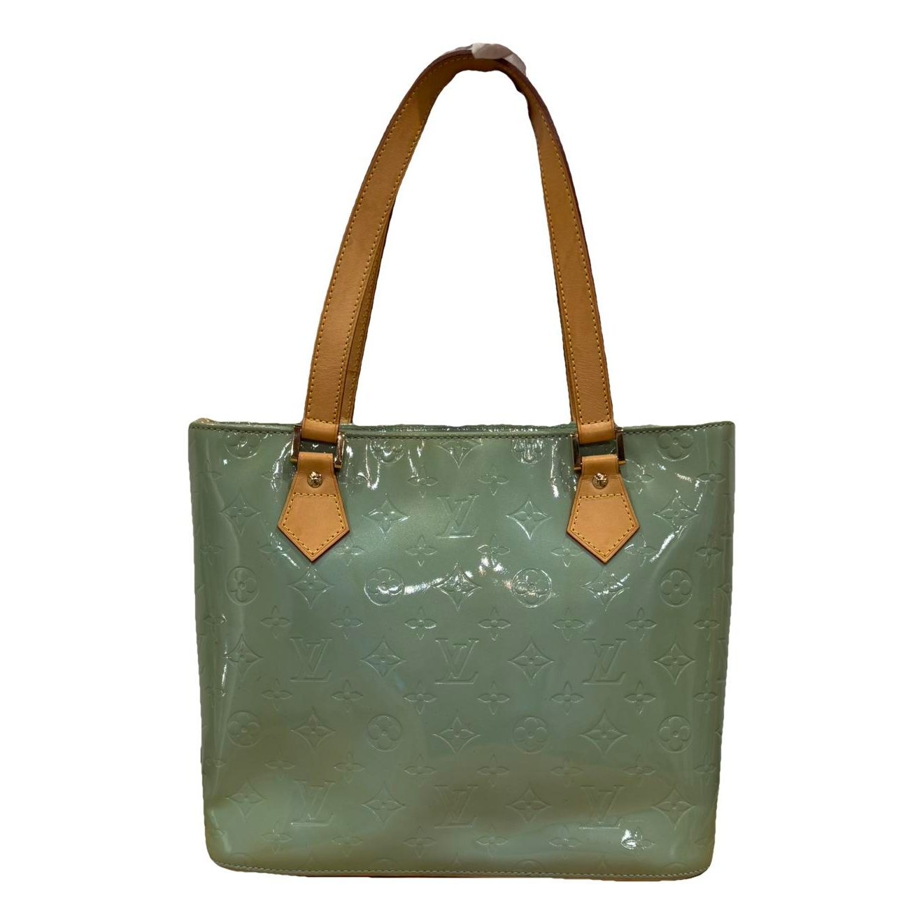 Houston patent leather handbag