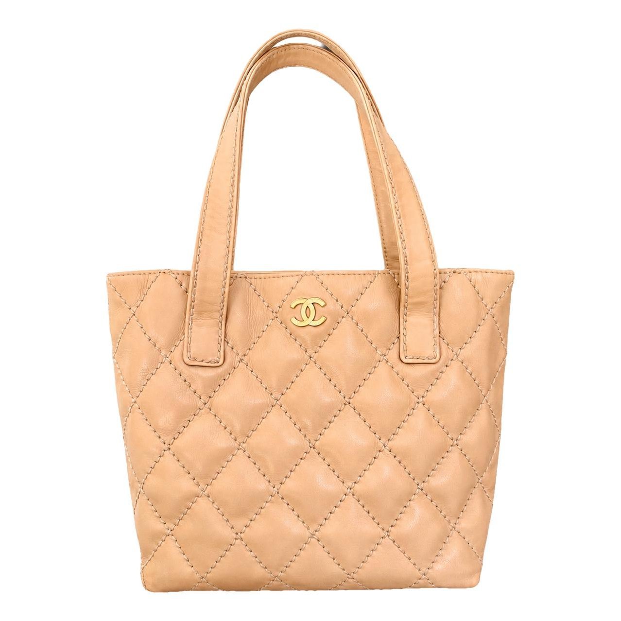 Petite Shopping Tote leather tote