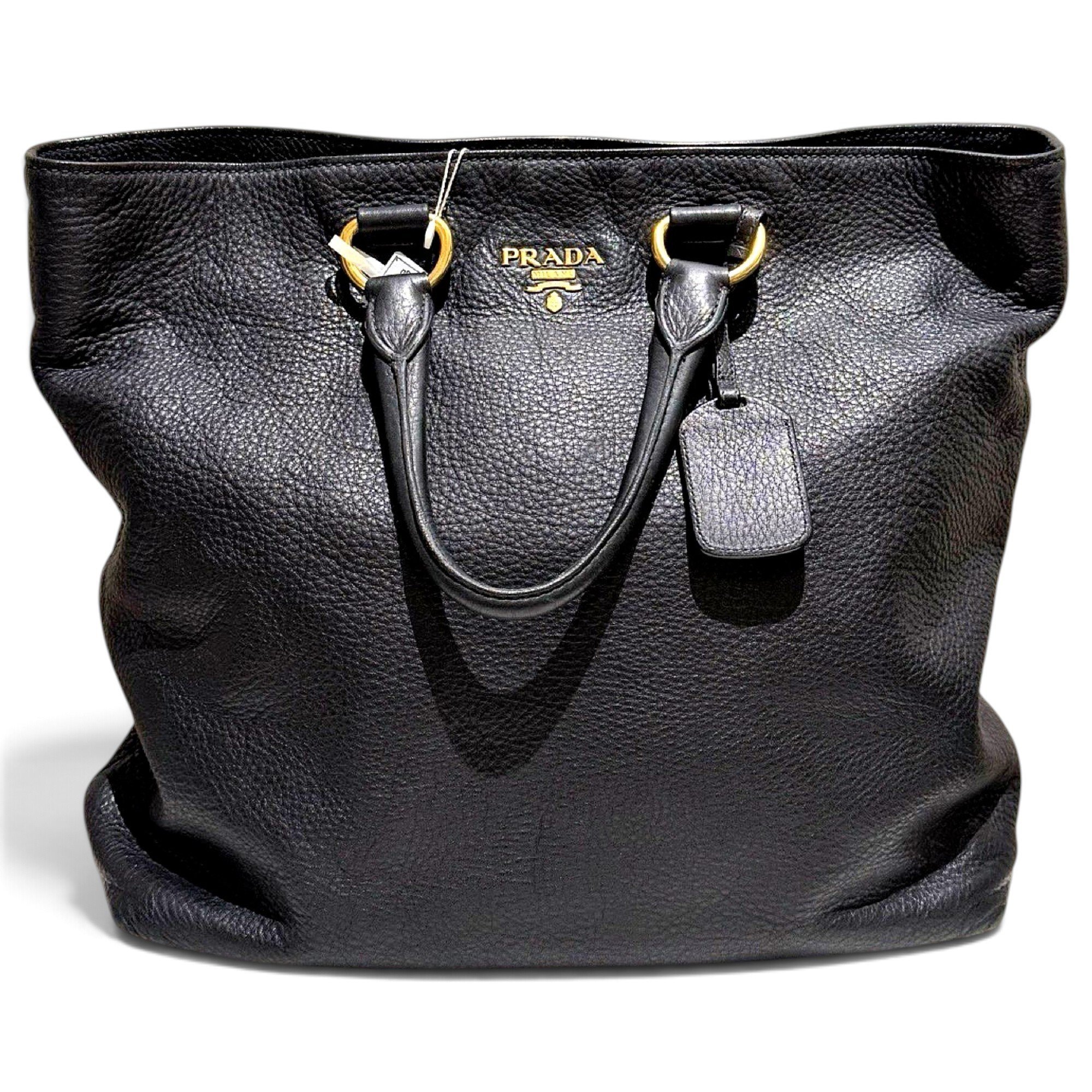 Leather tote