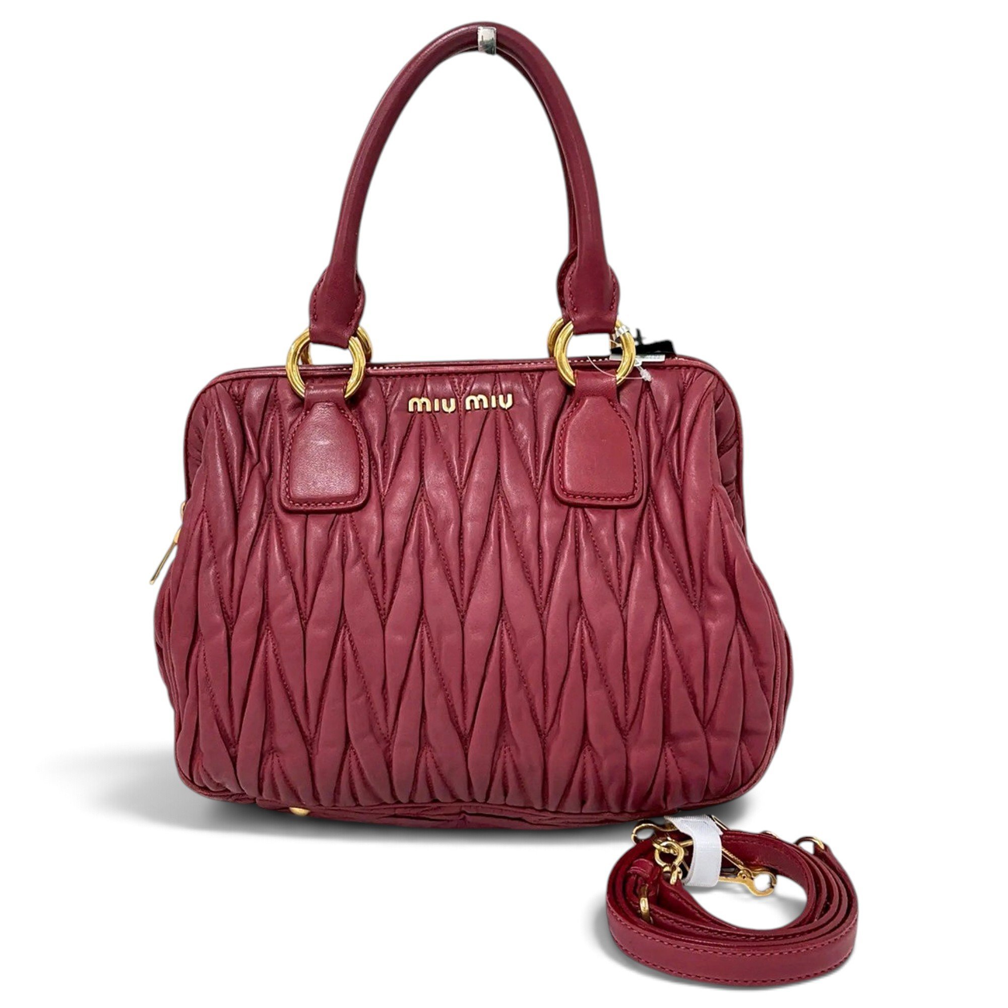 Leather crossbody bag
