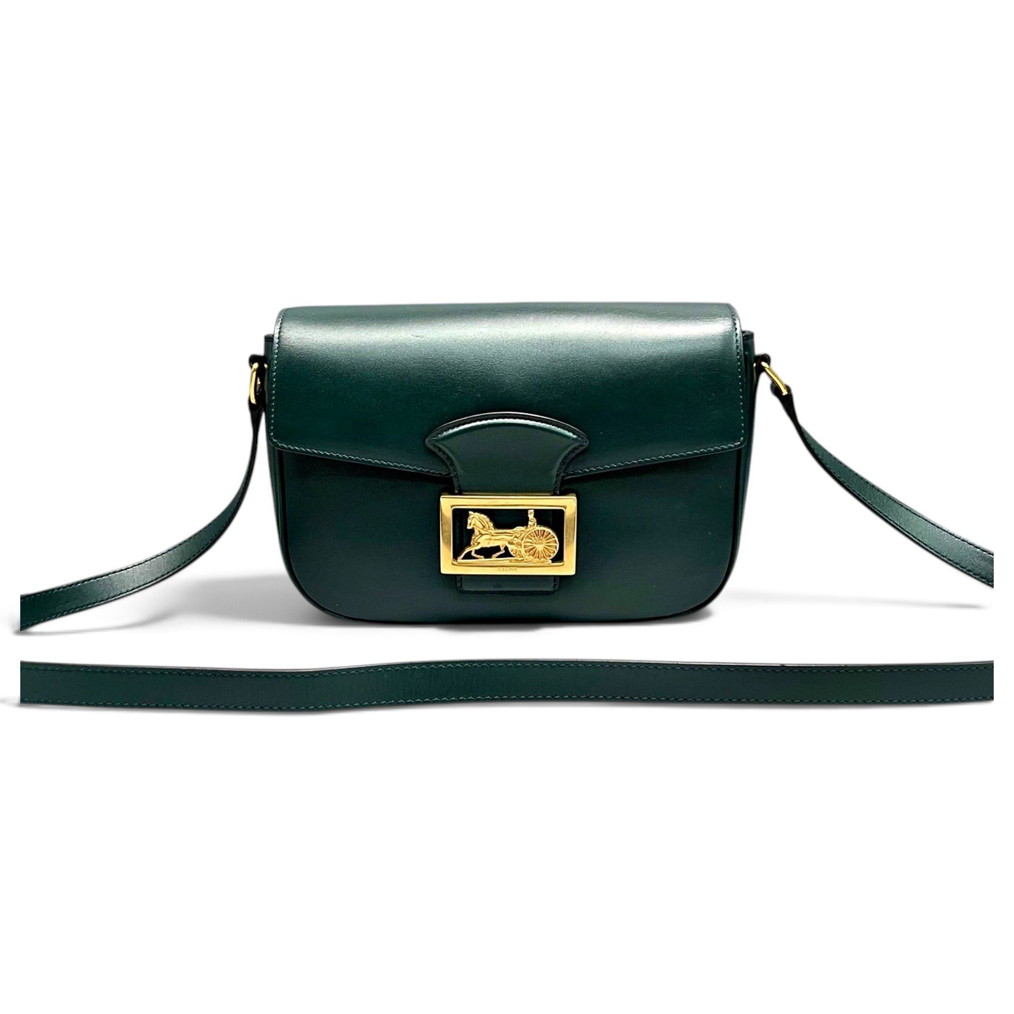 Triomphe Maillon Chain leather crossbody bag