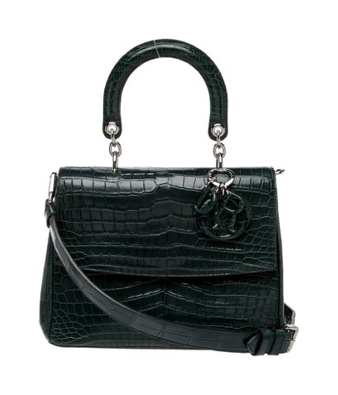 Dior Dior Leather Crocodile Bedior W Tags