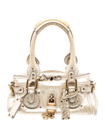 Leather Top Handle Bag Medium