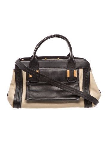 Leather Top Handle Bag