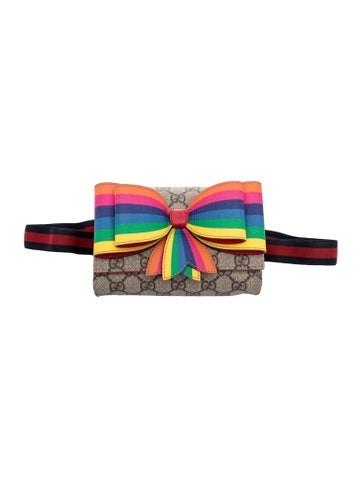 GG Supreme Rainbow Belt Bag