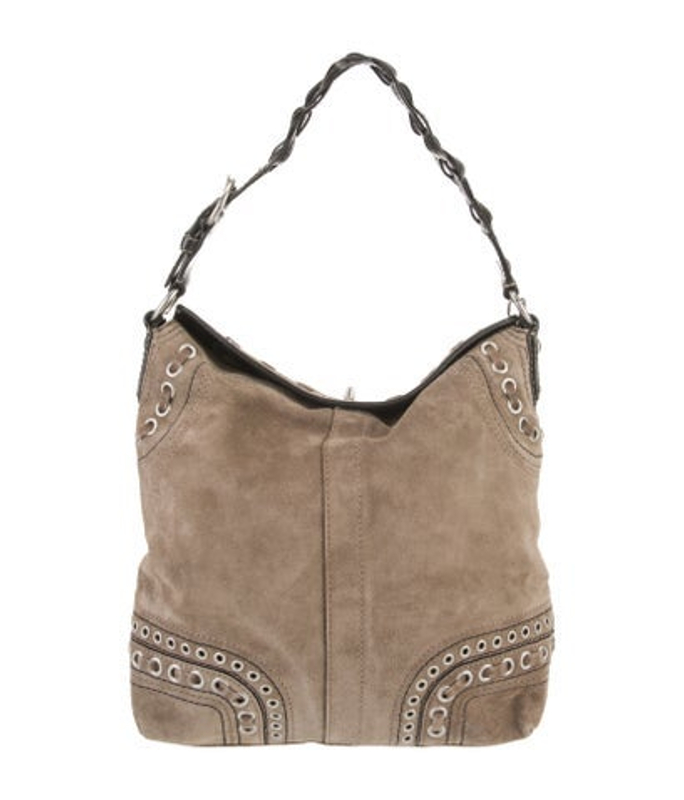 Coach Suede Shoulder Bag