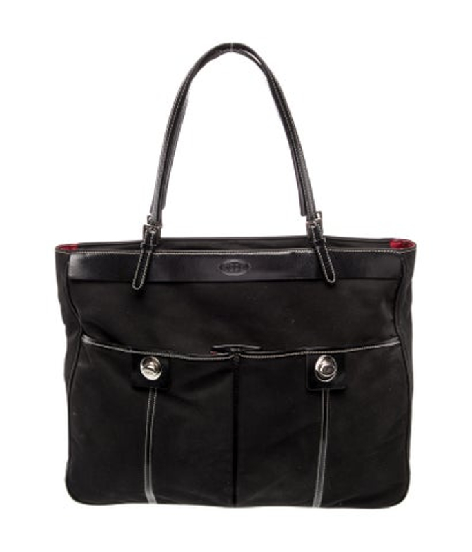 Tod's S Canvas Top Handle Bag