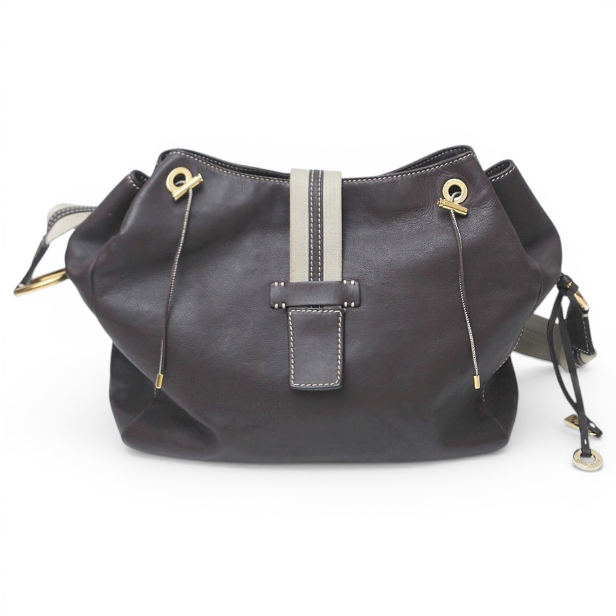Leather handbag