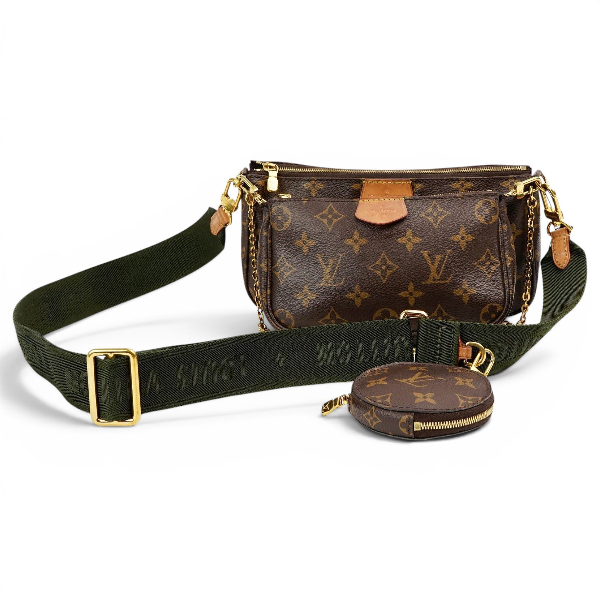 Multi Pochette Accessoires leather handbag