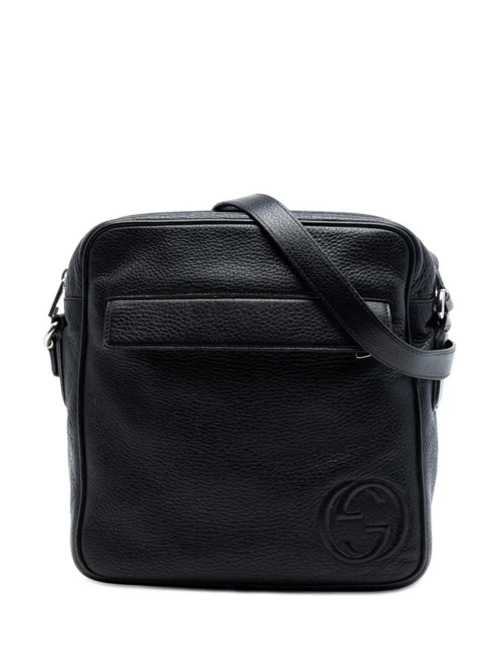 2016-2025 Medium Pebbled Calfskin Soho Messenger Bag crossbody bag