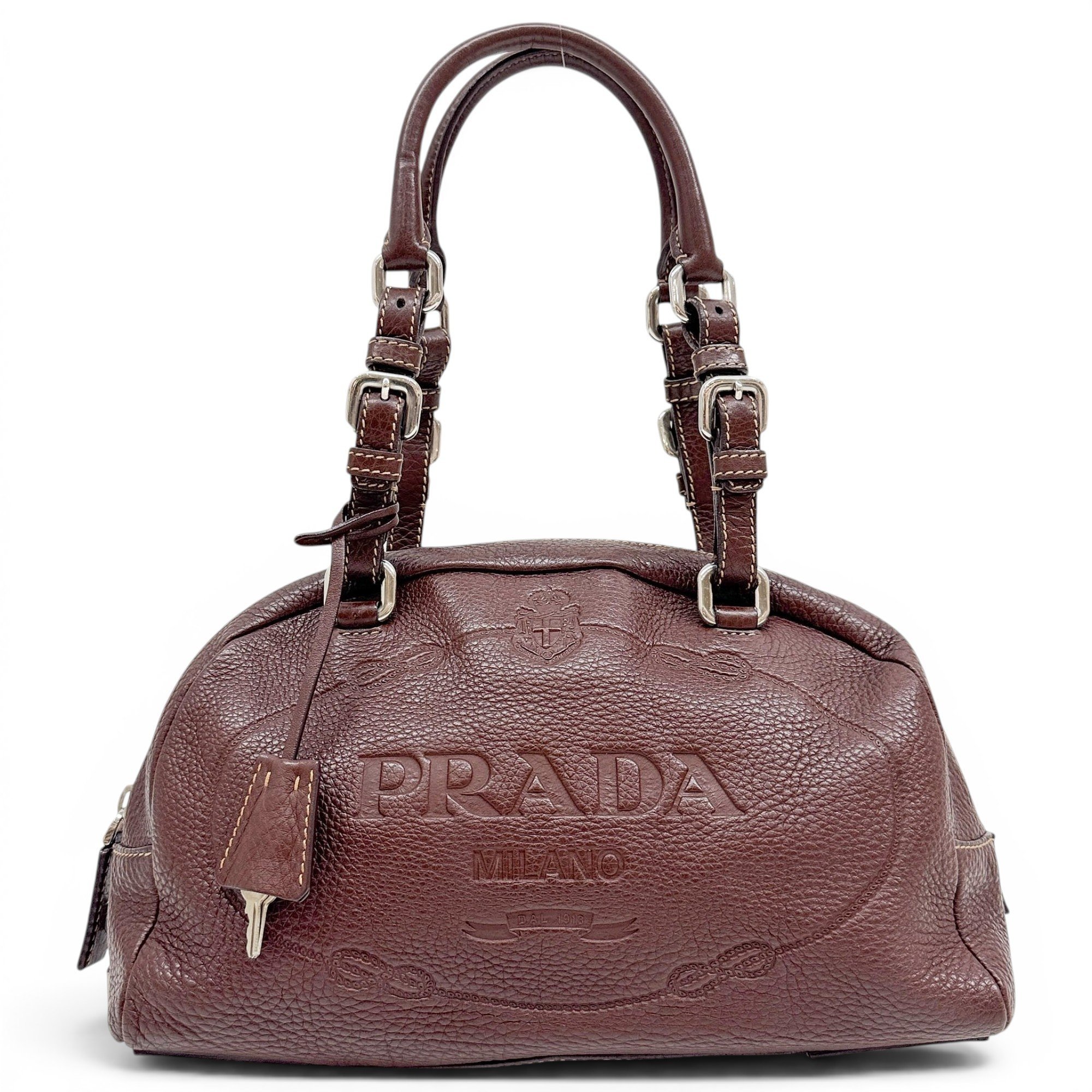 Leather handbag