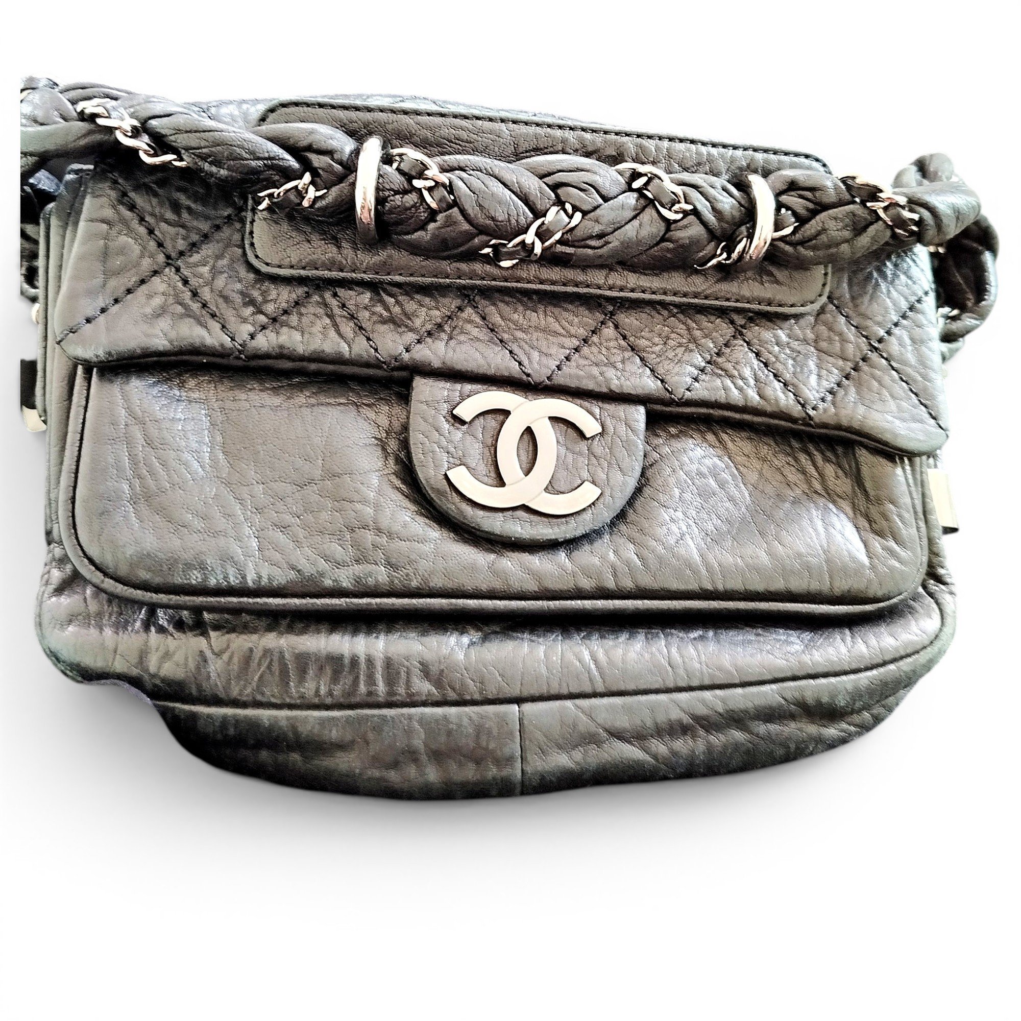 Leather handbag