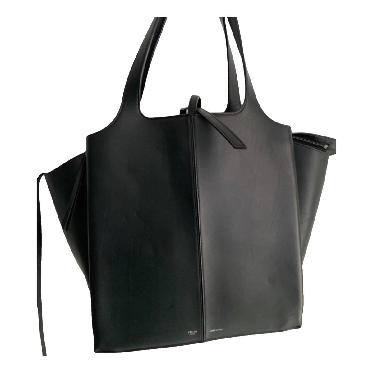 Leather tote