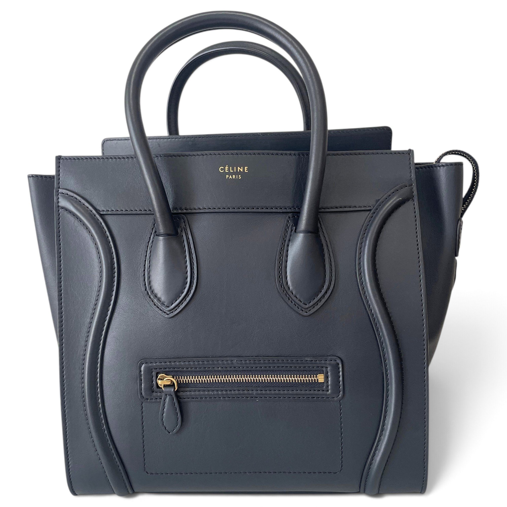 Luggage leather handbag