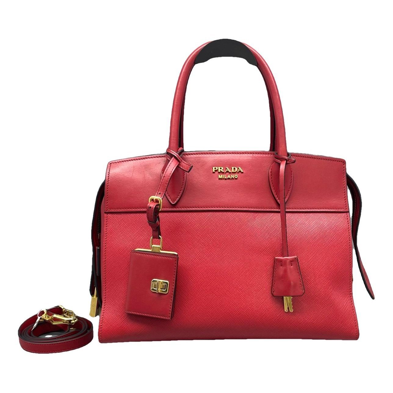 Leather handbag