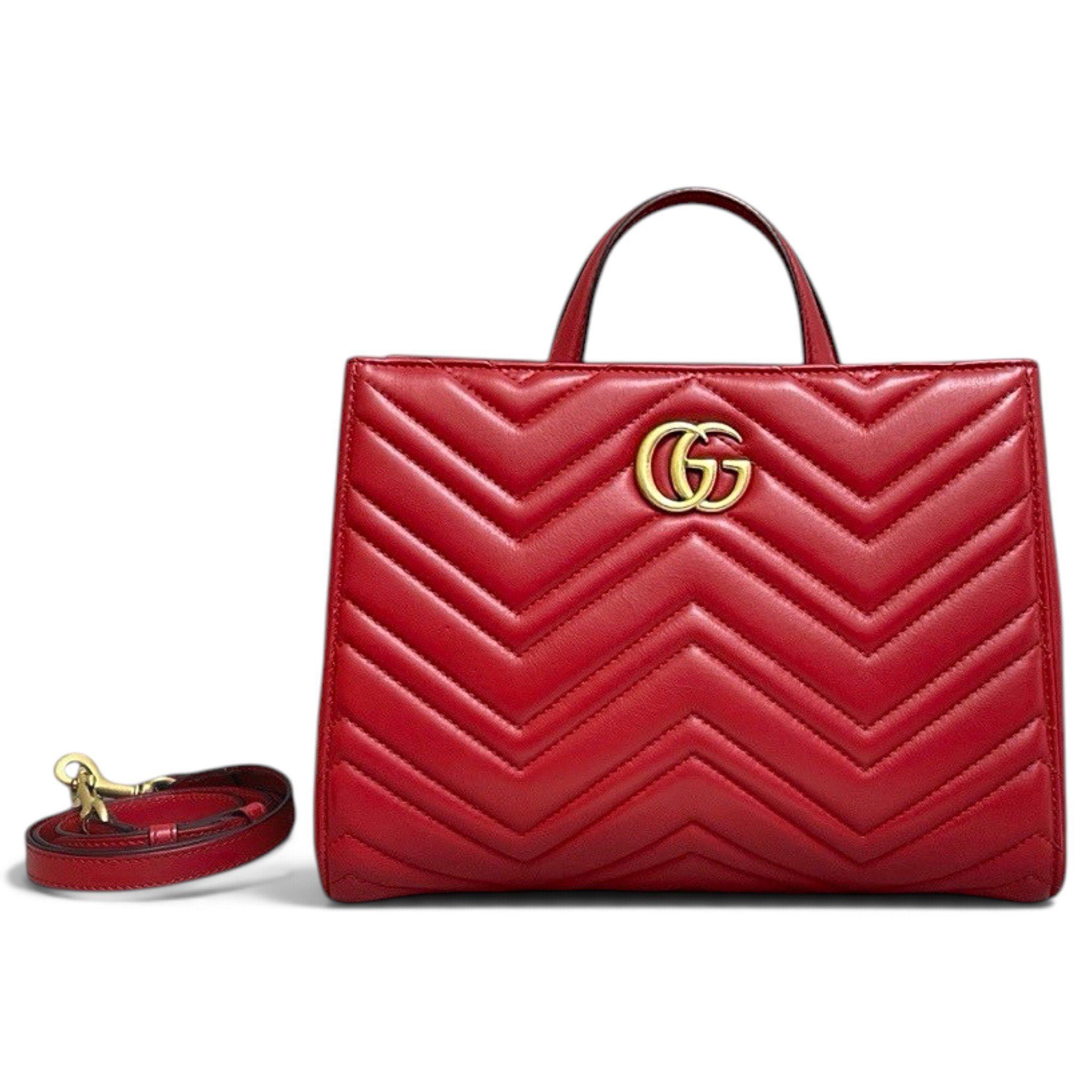 Marmont leather clutch bag