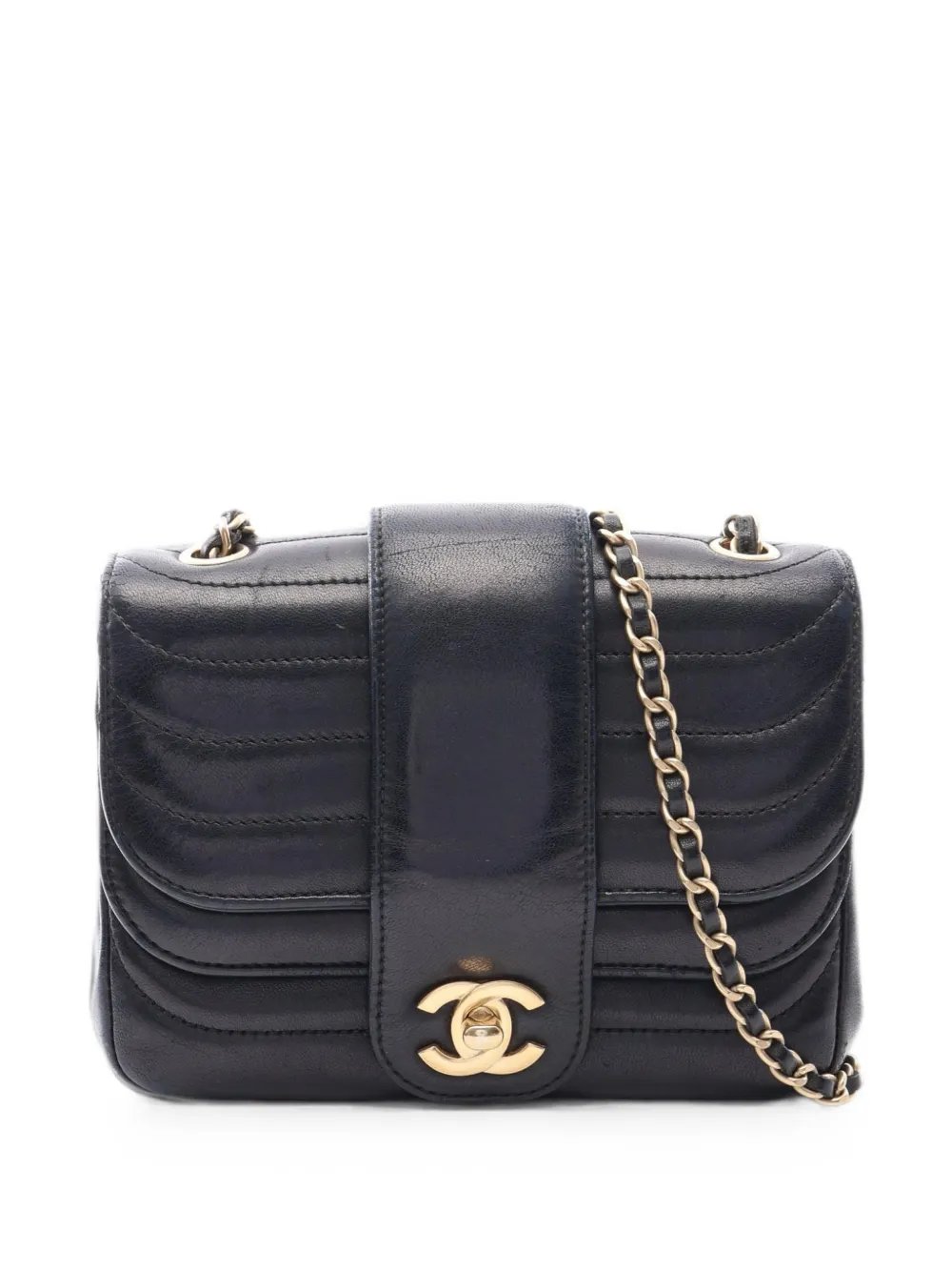 2013-2014 Mademoiselle chain-strap leather shoulder bag