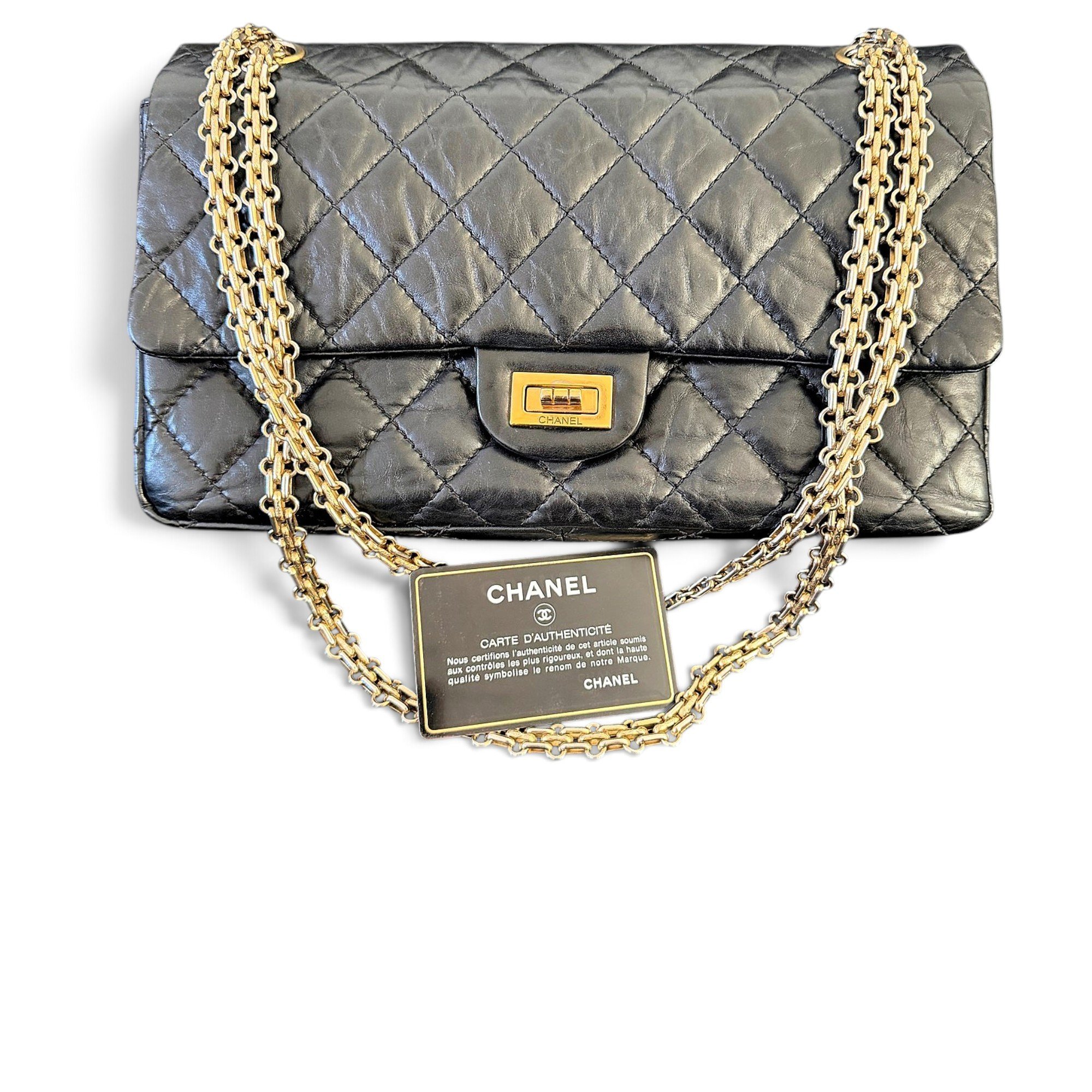 2.55 leather handbag