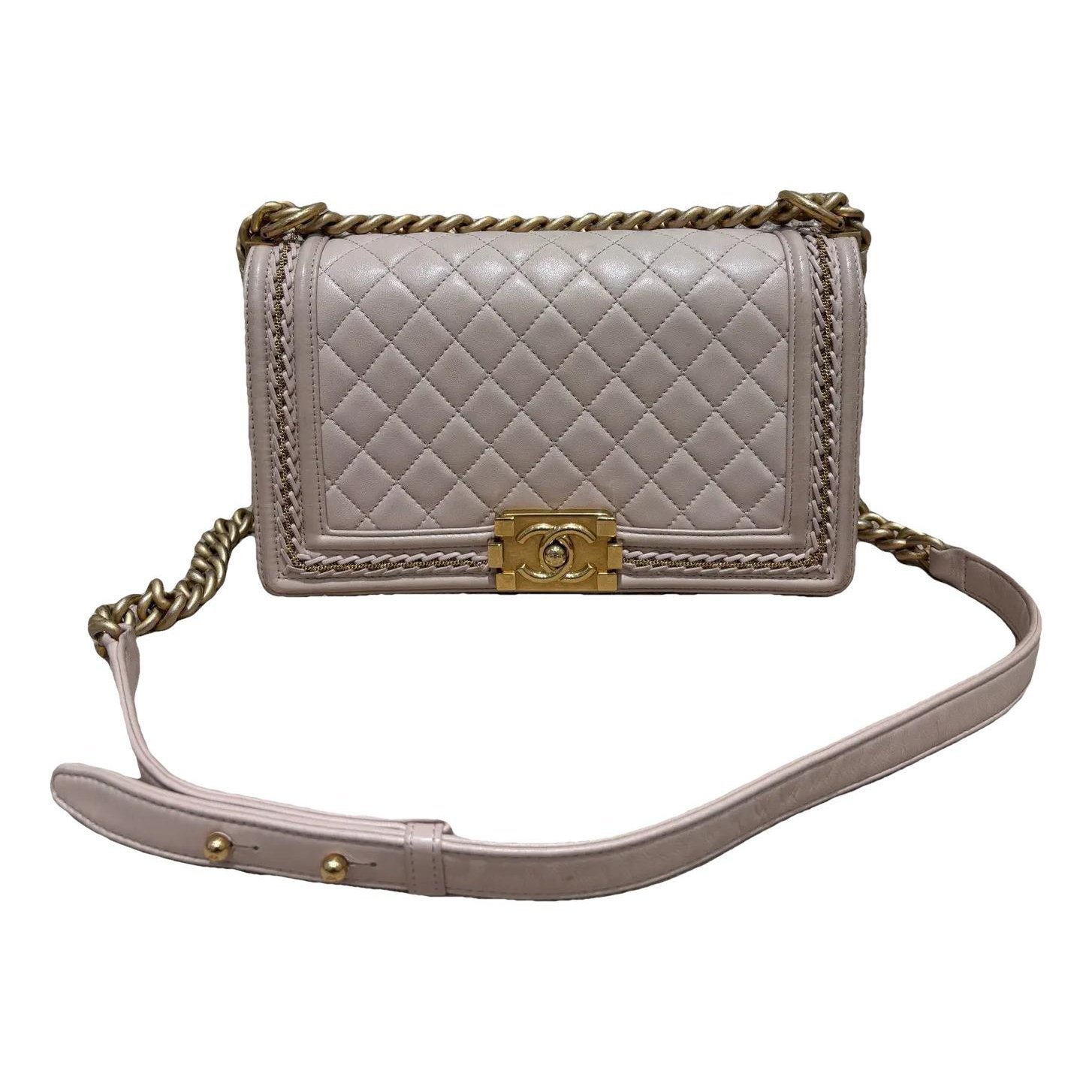 Boy leather crossbody bag