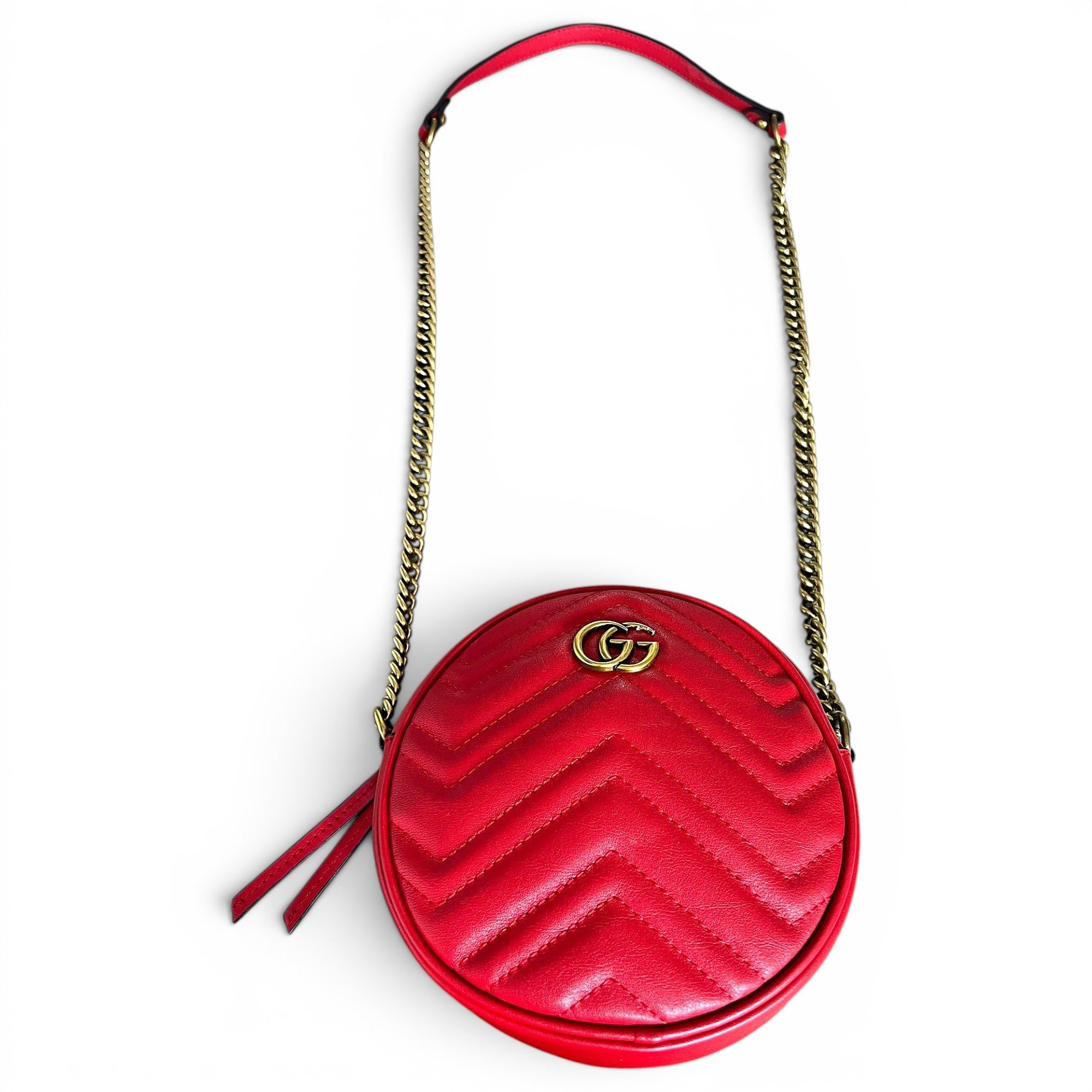 GG Marmont Circle leather handbag