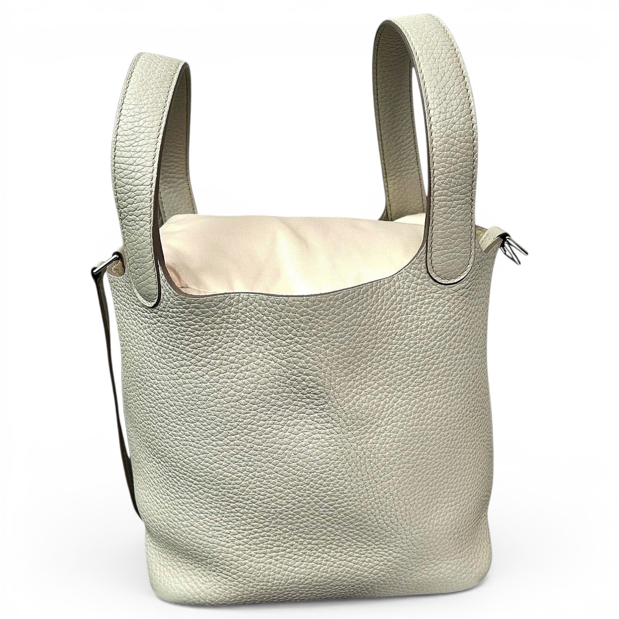Picotin leather handbag