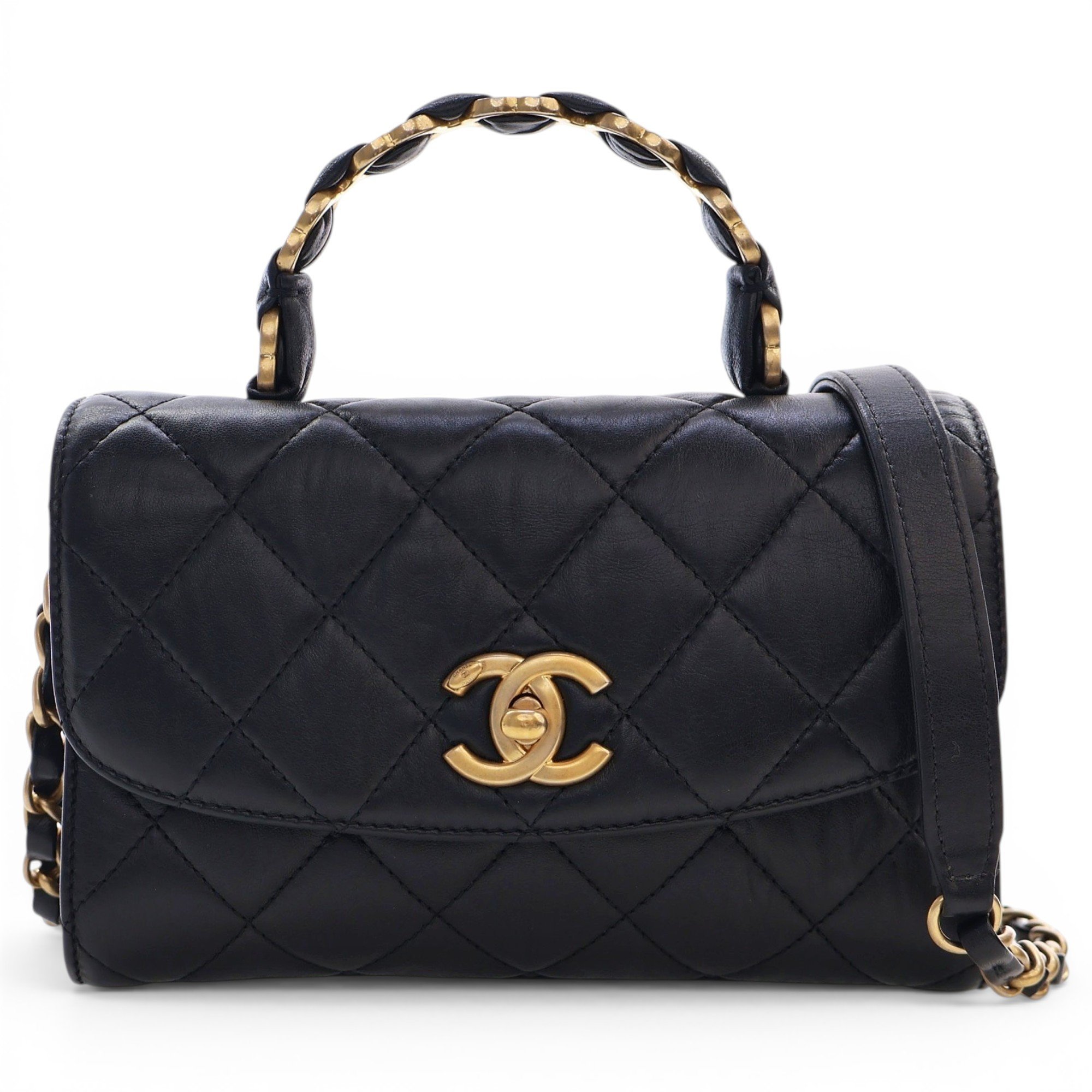 Leather crossbody bag