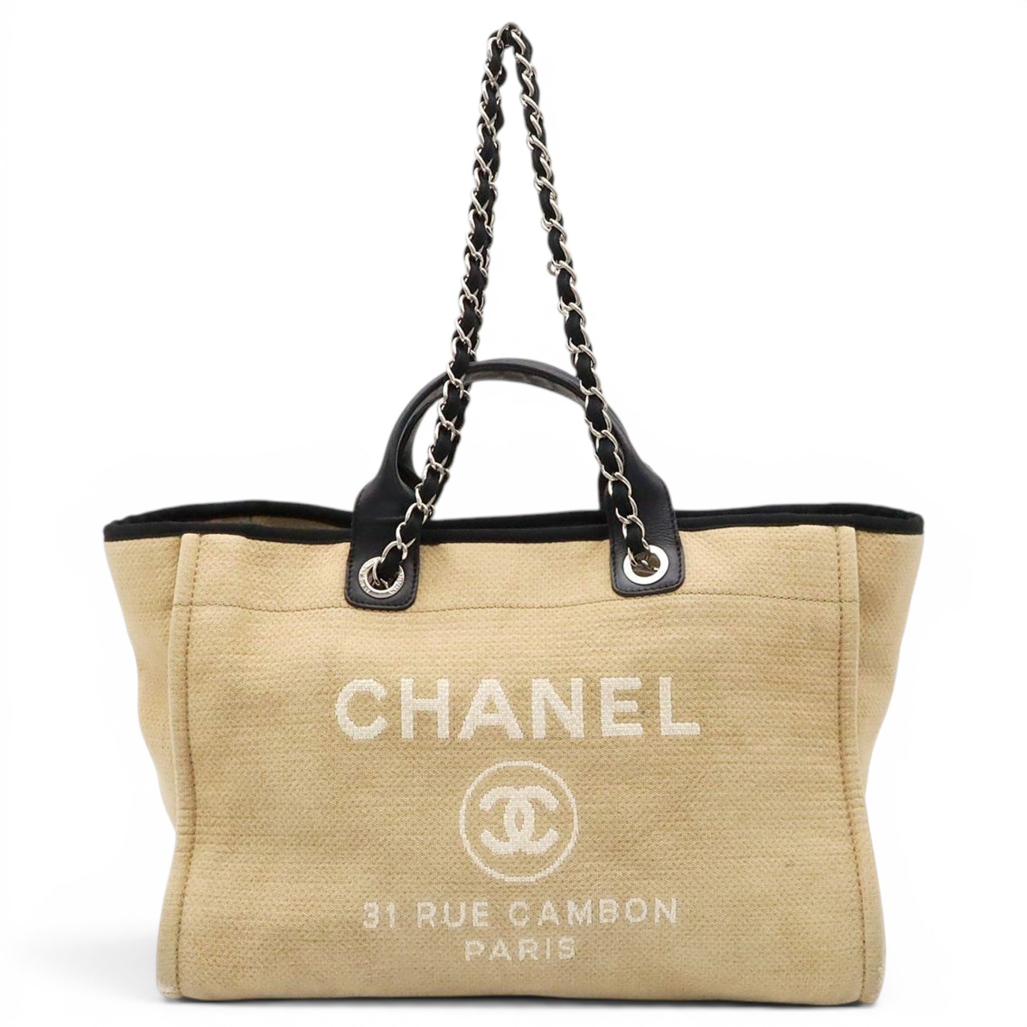 Deauville leather tote
