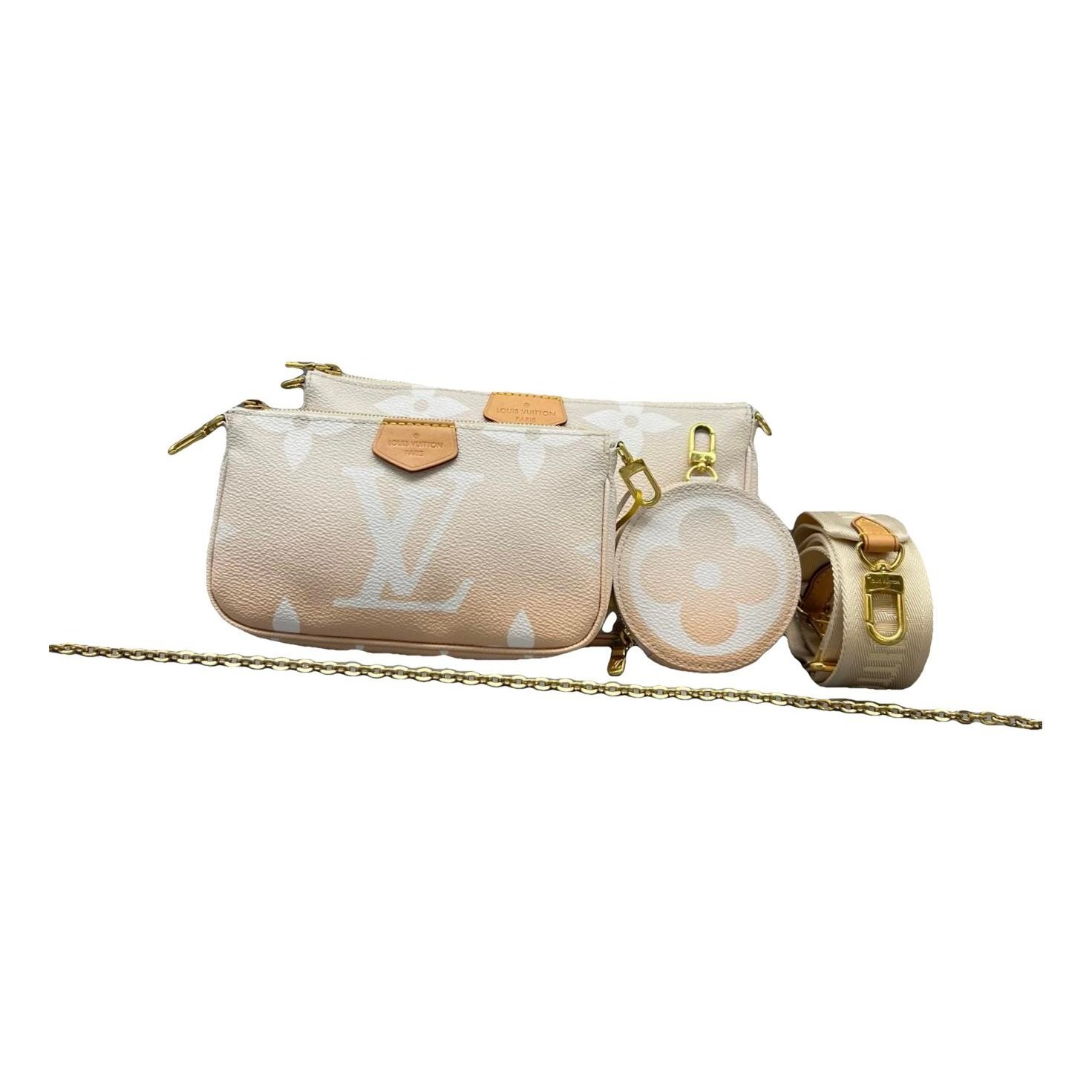 Multi Pochette Accessoires leather handbag