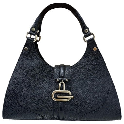 Hobo leather handbag