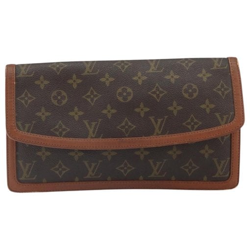 Moon pochette cloth clutch bag