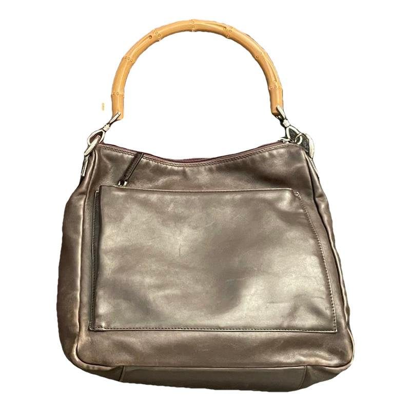 Leather handbag