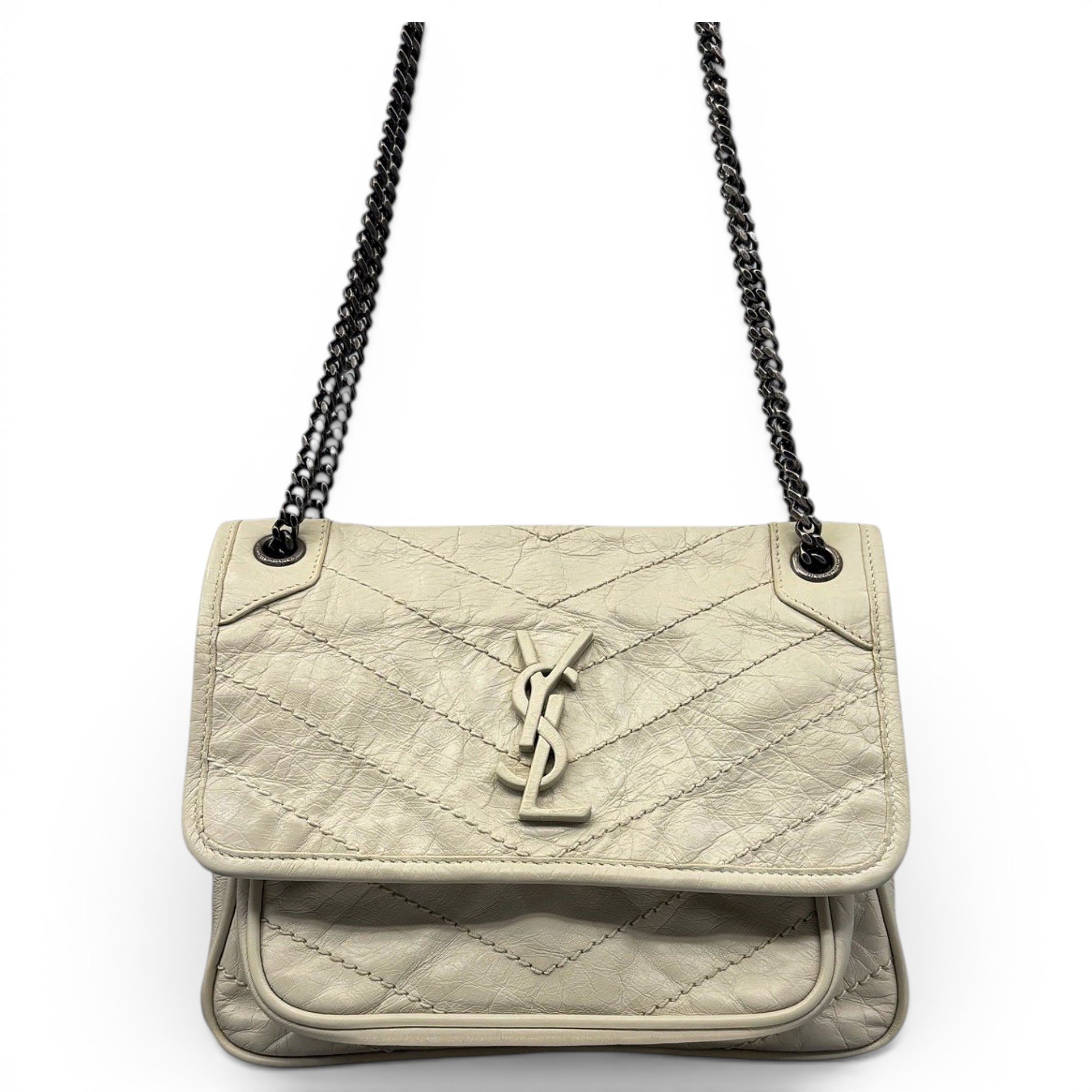 Niki leather crossbody bag