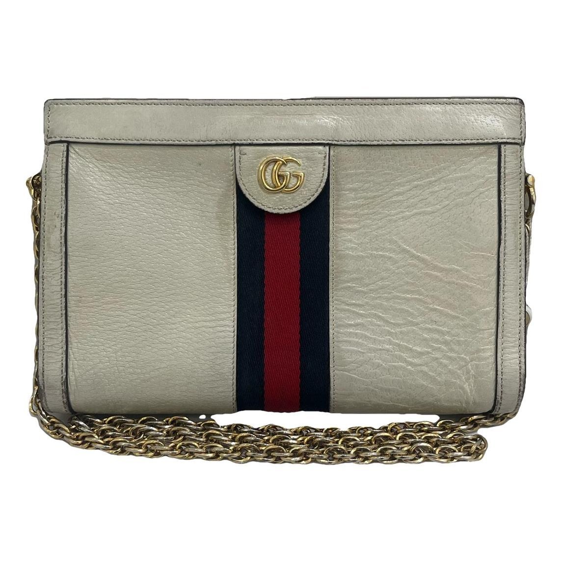 Ophidia Chain leather handbag