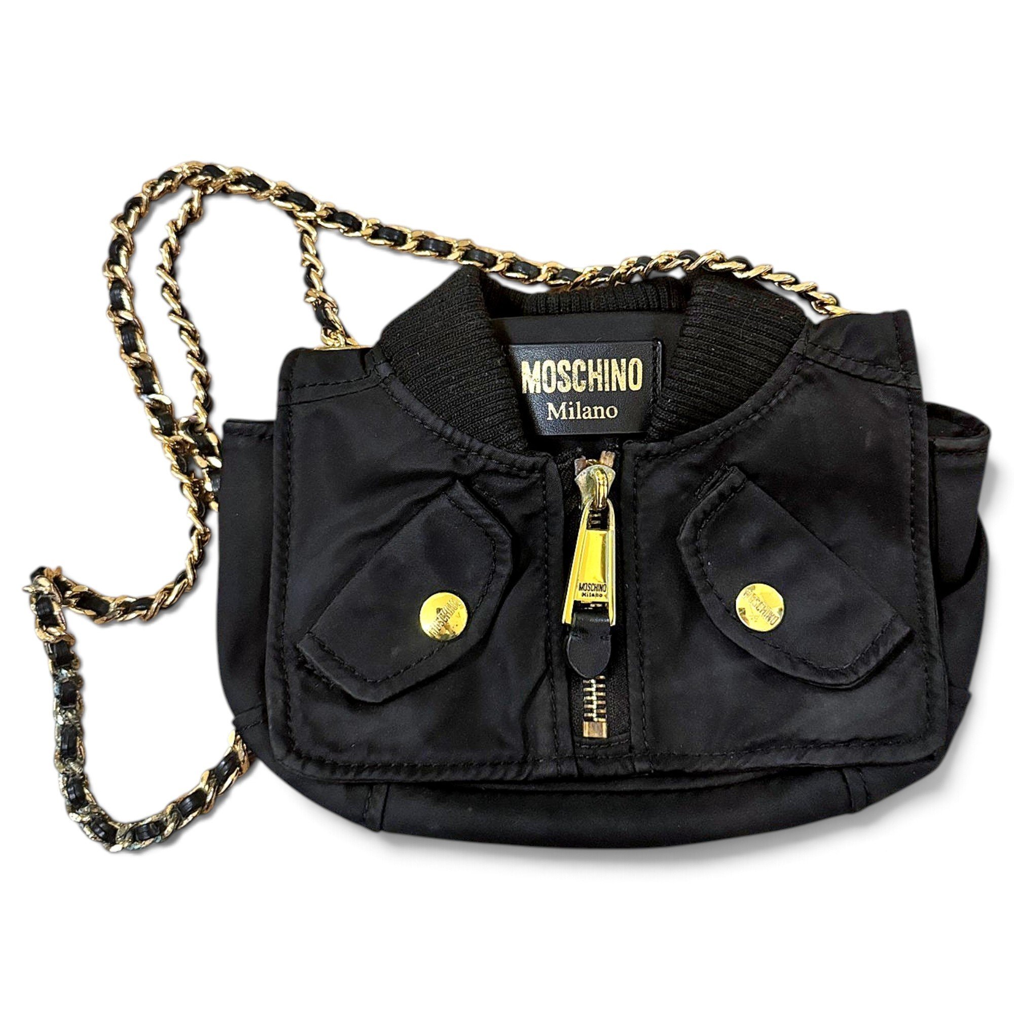 Biker crossbody bag