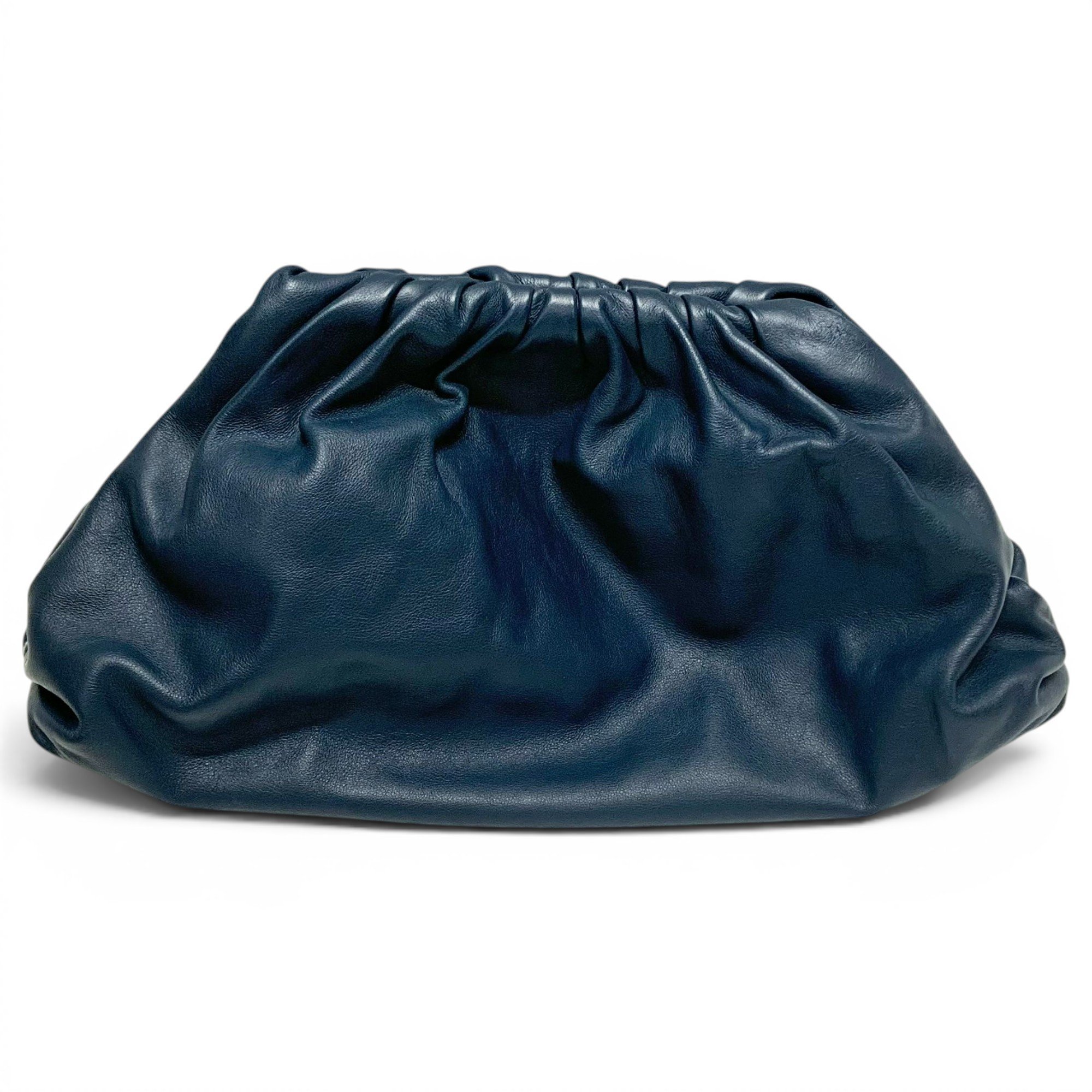 Pouch leather handbag