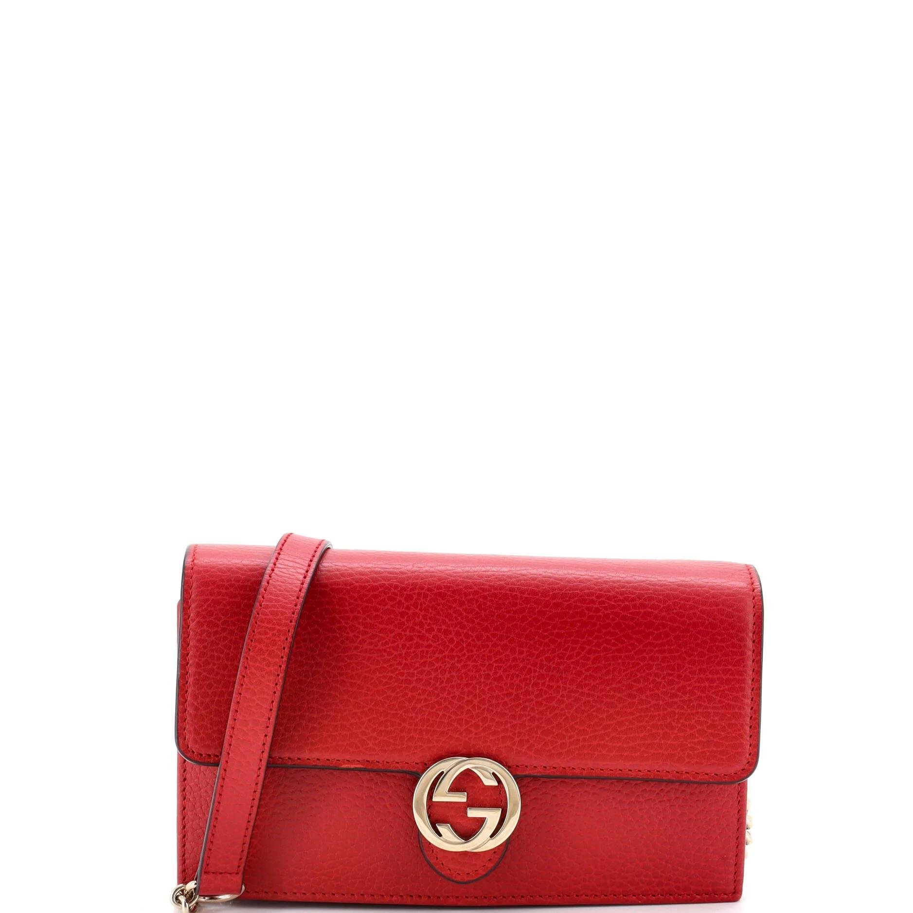 Leather crossbody bag