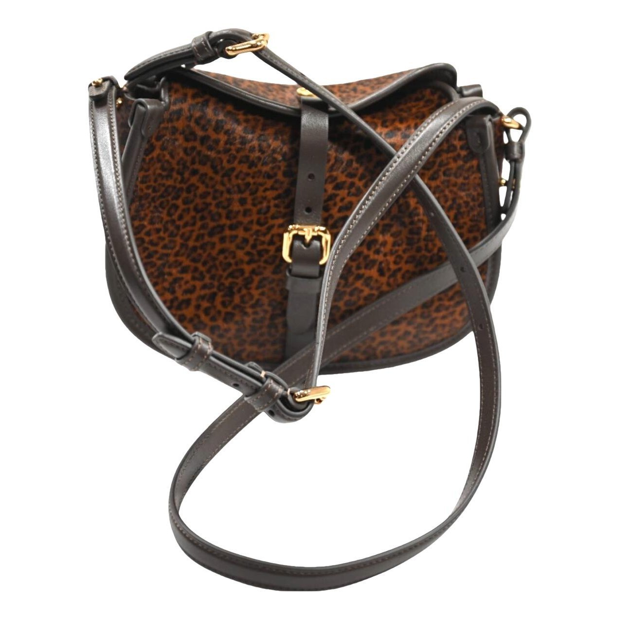 Pony-style calfskin crossbody bag