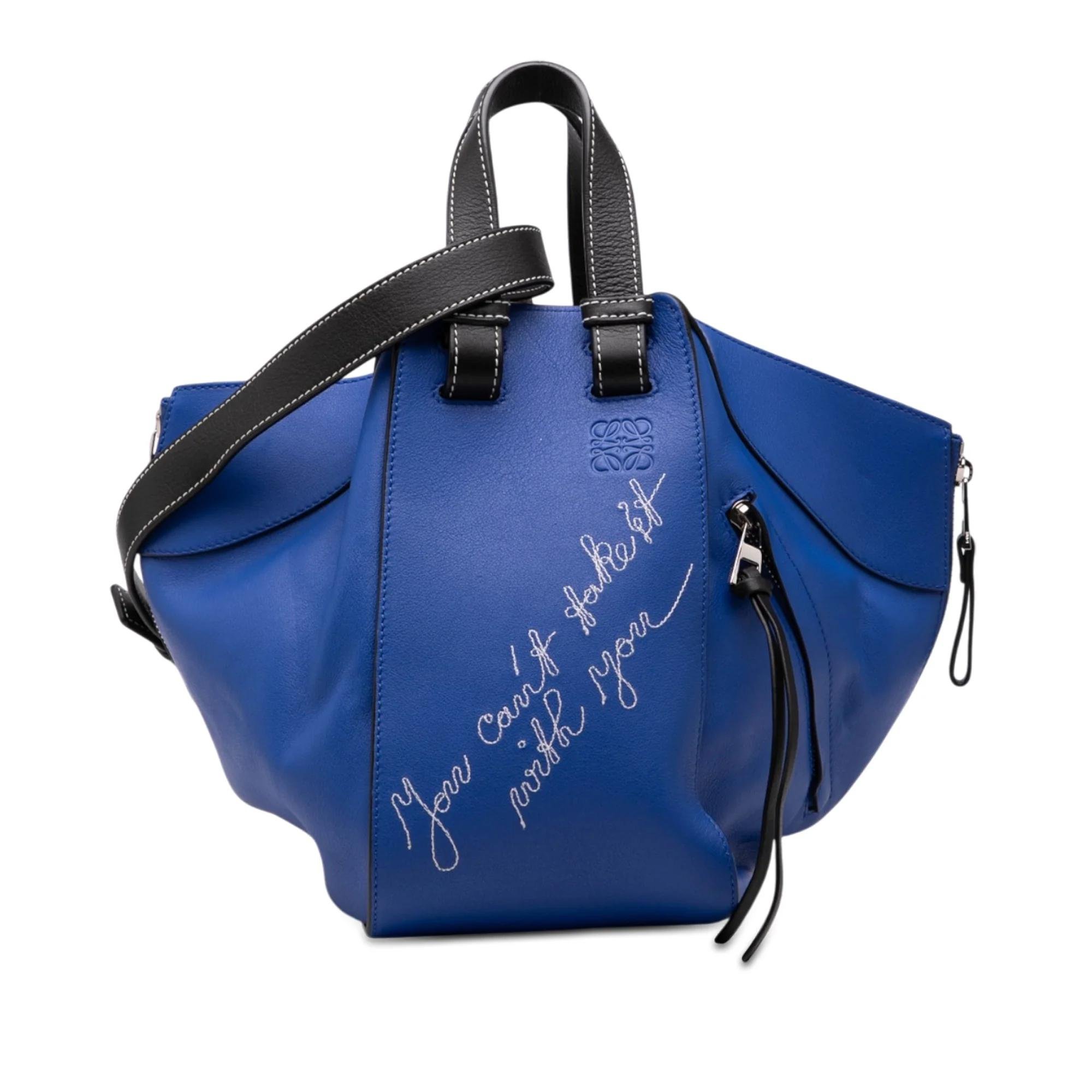 Hammock pony-style calfskin bag